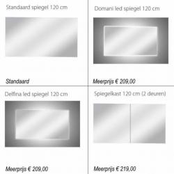 Badmeubel Trendline 120cm Canyon Oak Softclose (Verschill...