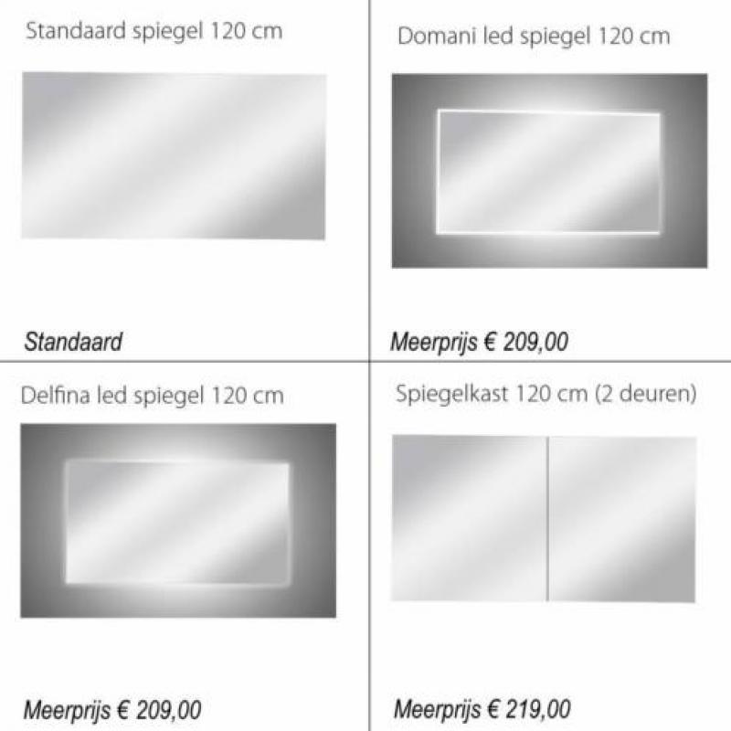 Badmeubel Trendline 120cm Canyon Oak Softclose (Verschill...