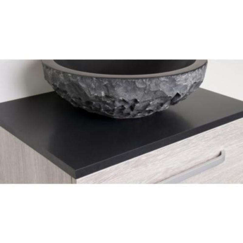 Saniclass CoreStone13 wastafelblad Plate 140x45,7x2cm