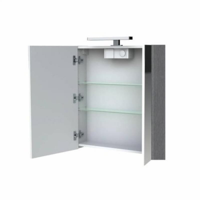 Spiegelkast Allibert Juno LED Verlichting 80x75.2x16cm So...