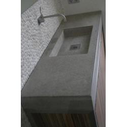 Betonnen, terrazzo of tegel wasbakken op maat