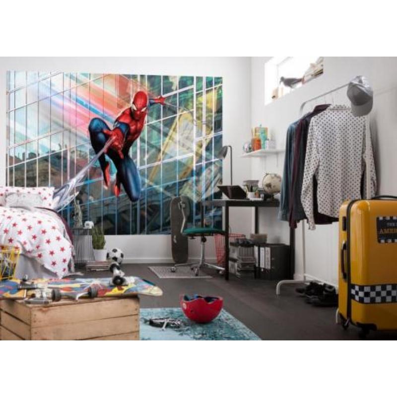 Spiderman behang fotobehang Rush Alles voorde Spidermankamer