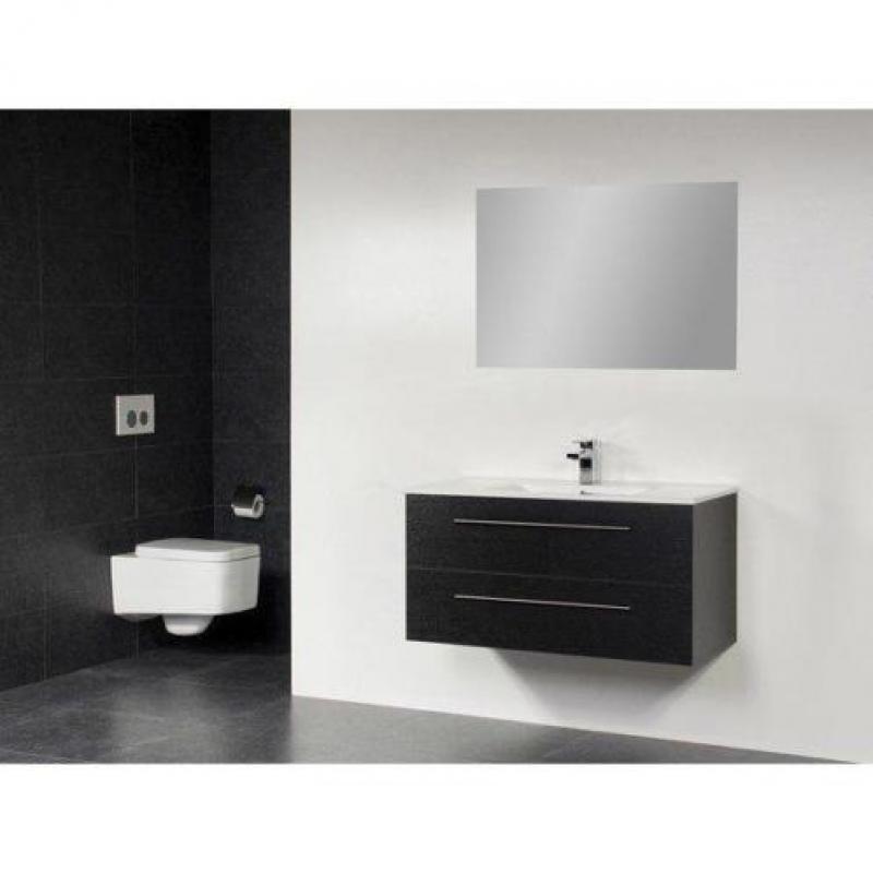 Saniclass Exclusive Line Kera 100 badmeubel Black Diamond
