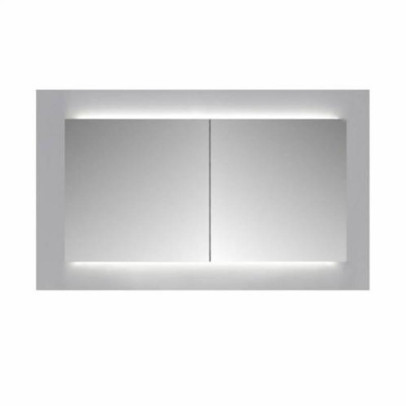 Spiegelkast Sanicare Qlassics Ambiance 120 cm 2 Deuren An...