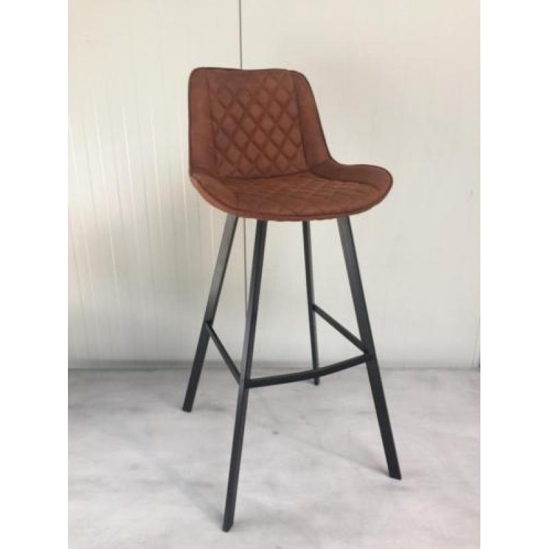 Comfortabele Industriële barkrukken, in z-h 80/70/65cm