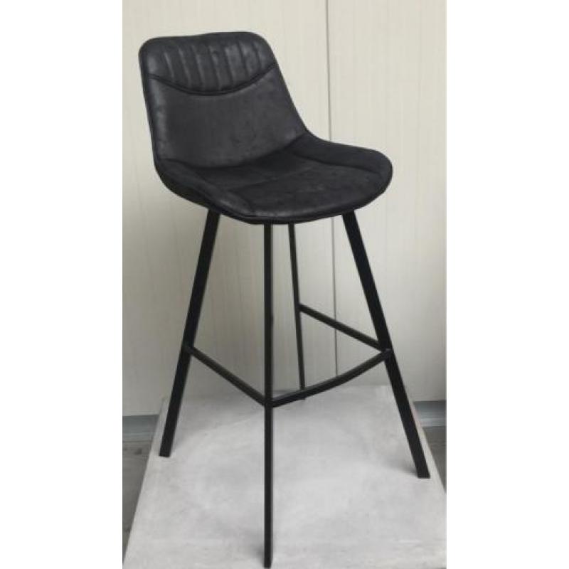 Comfortabele Industriële barkrukken, in z-h 80/70/65cm