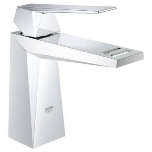 Allure Brilliant wastafelkraan met gladde body chroom
