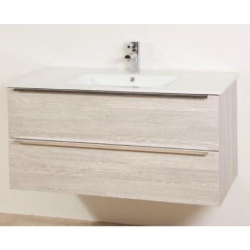 Saniclass EVO badmeubelset 120cm Beach 4 lades met spiegel