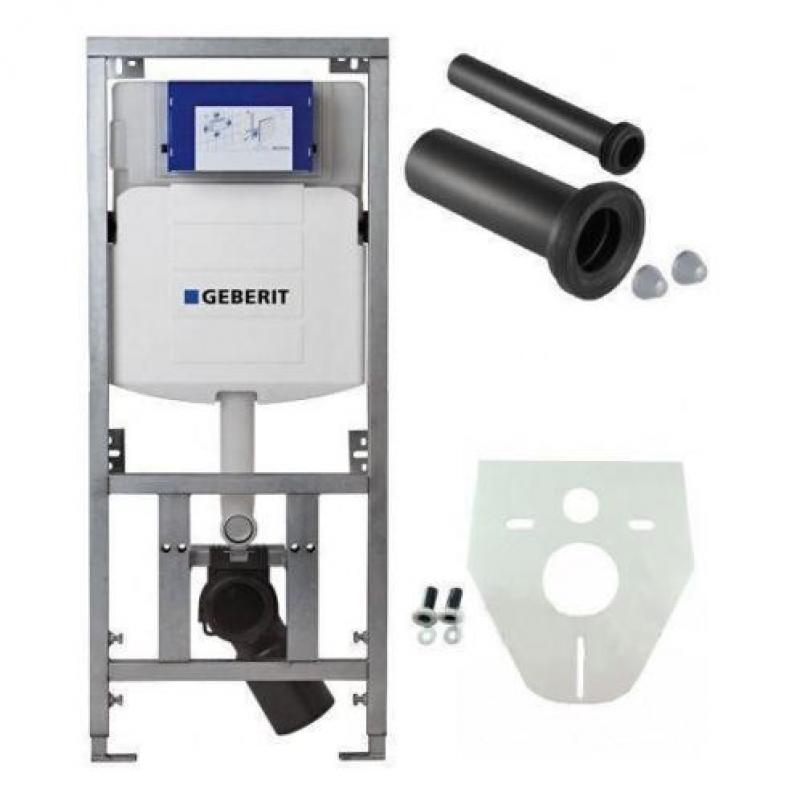 Plieger Isar inbouwreservoir met Geberit UP320 Duofix