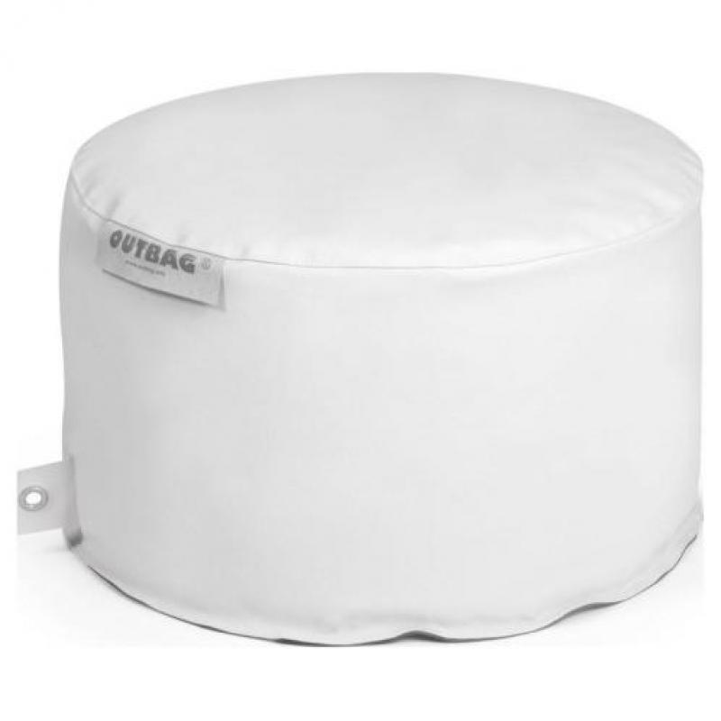 Outbag Poef Rock Light - wit
