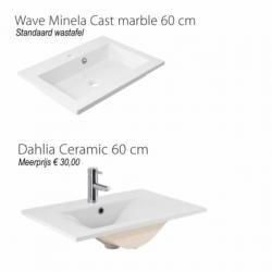 Badmeubel Trendline 60cm Hoogglans antraciet Softclose (V...