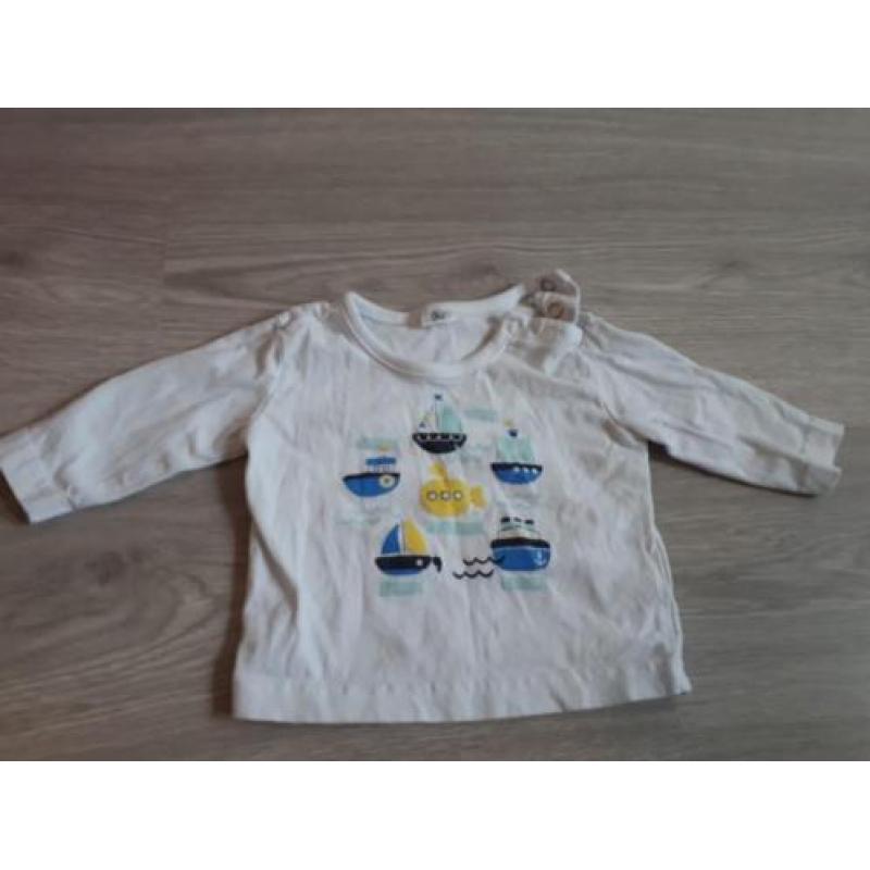 Pakketje shirtjes 50-56
