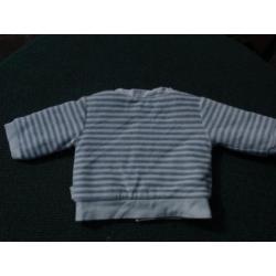 Wit Grijs Nijntje Jasje Vest / Vestje Jas - Prenatal - mt 50