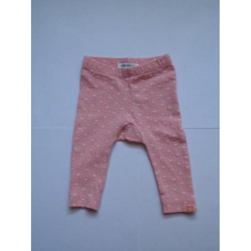 Noppies Roze Broekje Legging Broek Stipjes Wit maat 50 56 48