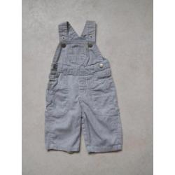 (K48) SALE! Fijn gestreept tuinbroekje