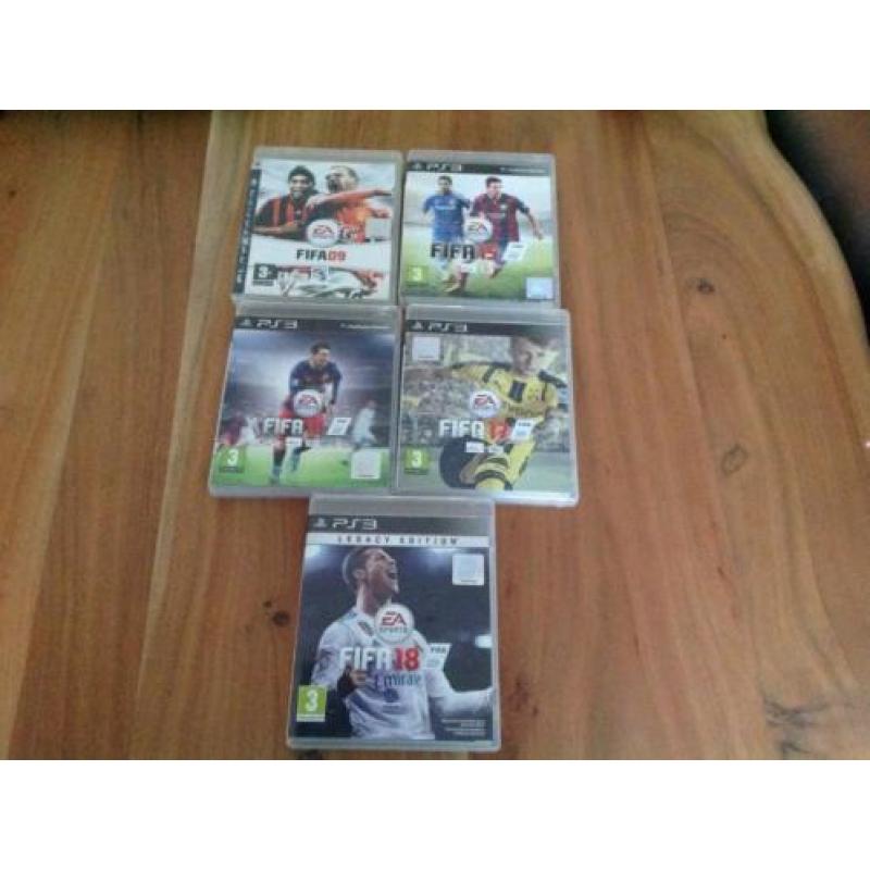 PS3 3 controllers 9 spellen