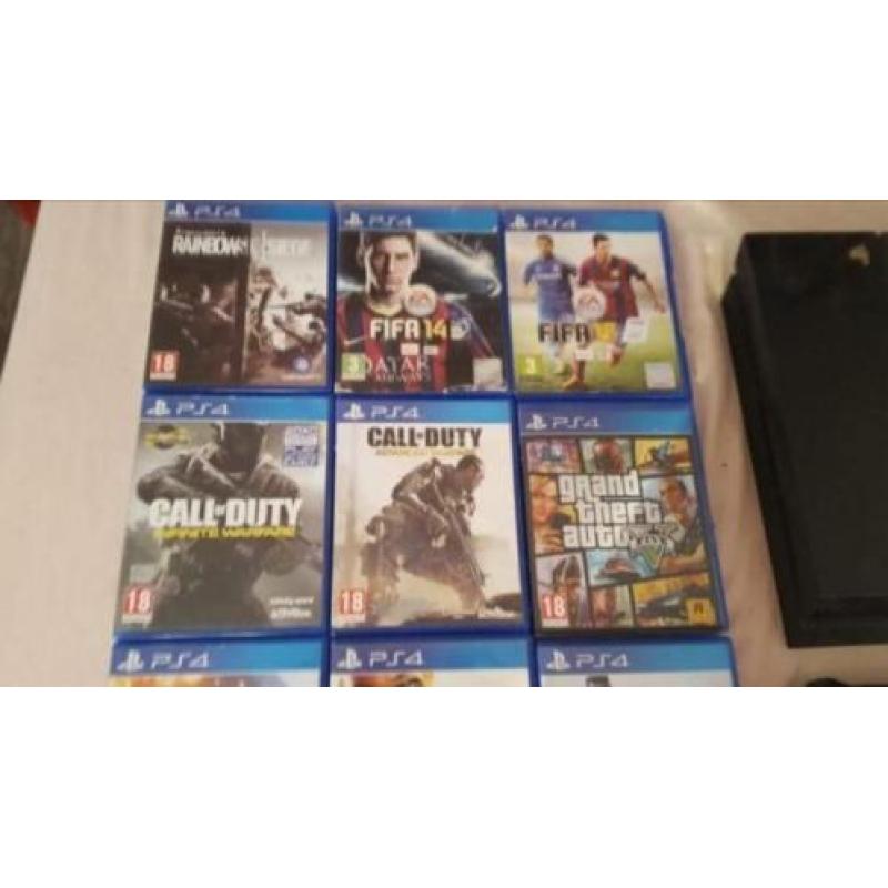 PlayStation 4 + heel veel spellen & toebehoren