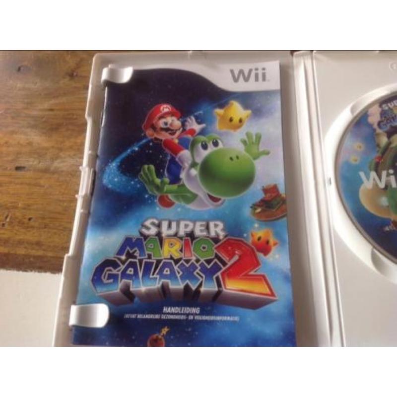 Wii super mario bros en super mario galaxy 2