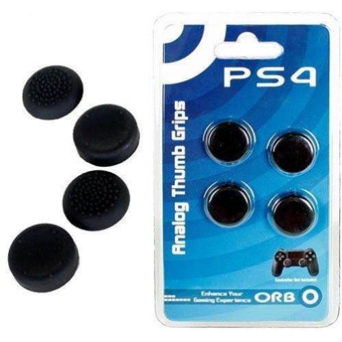 PS4 Set van 4 Analog Thumb Grips voor Dualshock 4, Orb