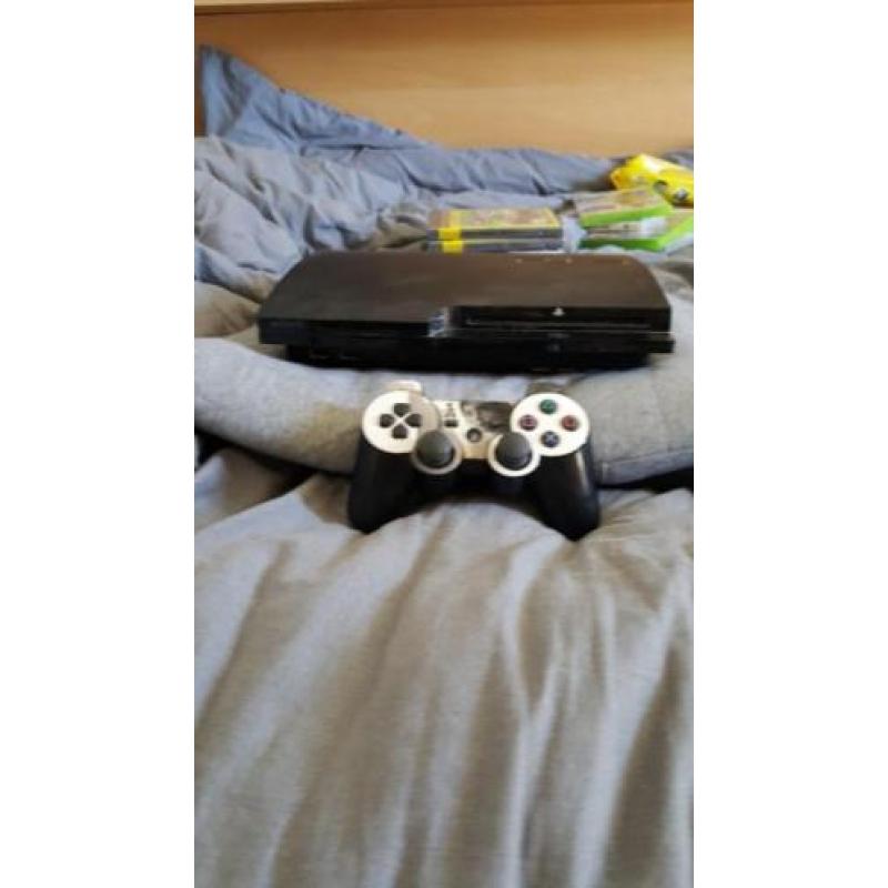 Playstation 3 inc controller en 6 games!