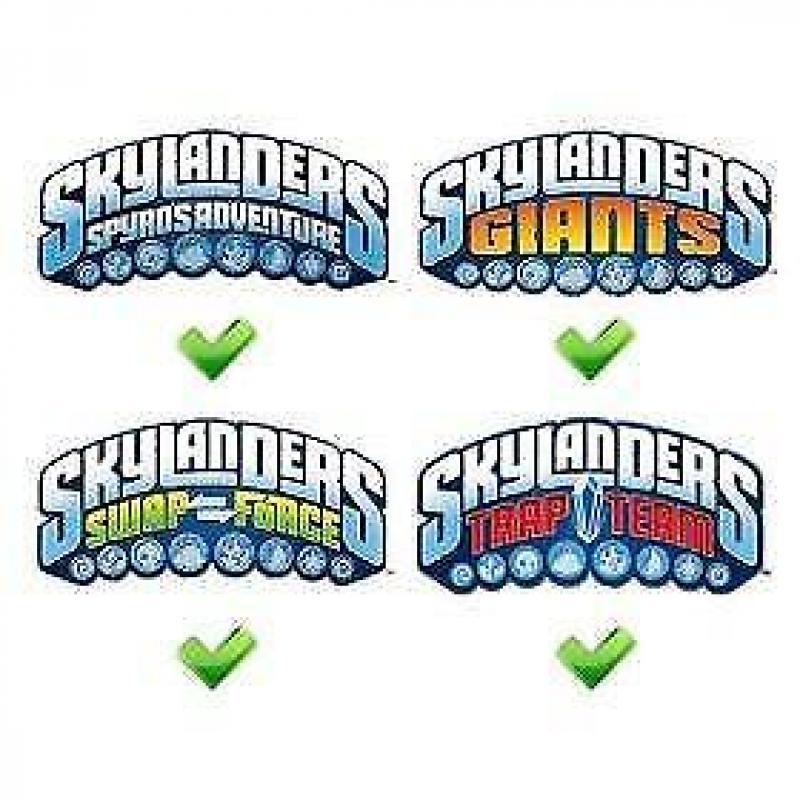 Skylanders Swap Force poppetjes met kaartjes