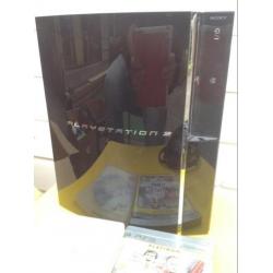 Playstation 3 spelcomputer met controller en 2 fifa spellen