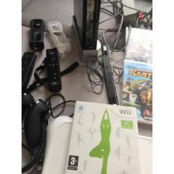 Wii met balanceboard