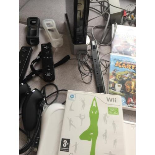 Wii met balanceboard
