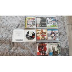 PlayStation 3 300GB met 8 spellen