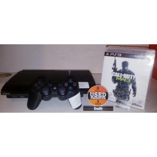PS3 Slim met Controller en Game!! incl. 1 Maand garantie