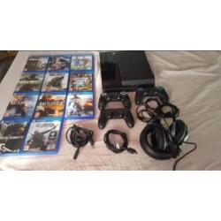 PlayStation 4 + heel veel spellen & toebehoren