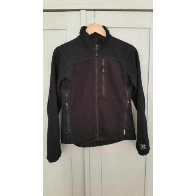 Haglofs vest, windstopper, jas, zwart, maat 36