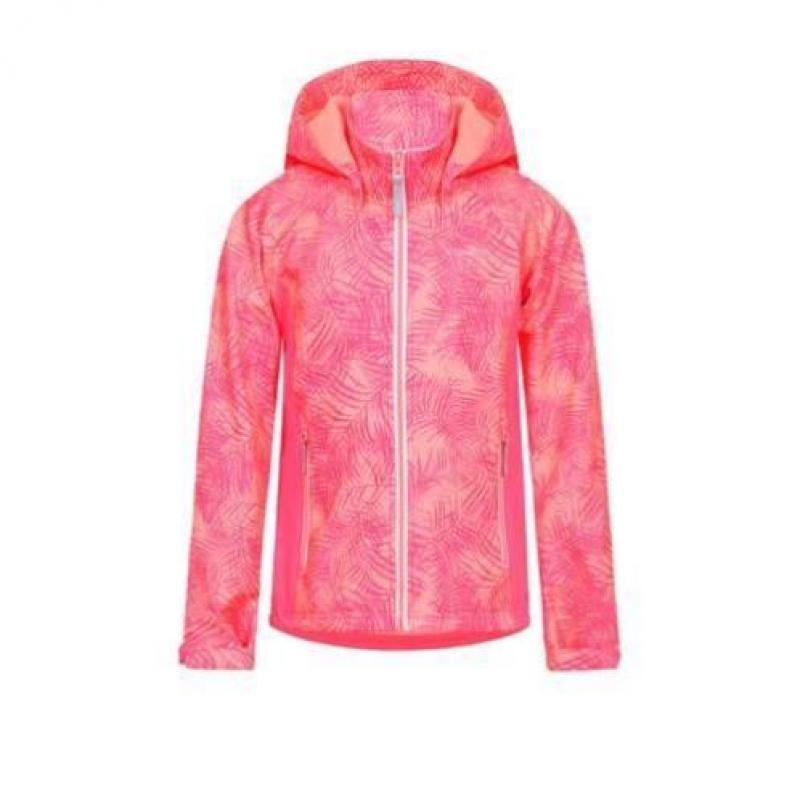 Icepeak Taila softshell jack roze (meisjes) maat 176