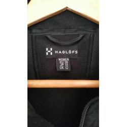 Haglofs vest, windstopper, jas, zwart, maat 36
