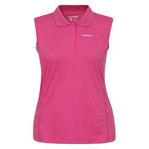 Set Icepeak polo en jack - dames - roze/hot pink - maat 38