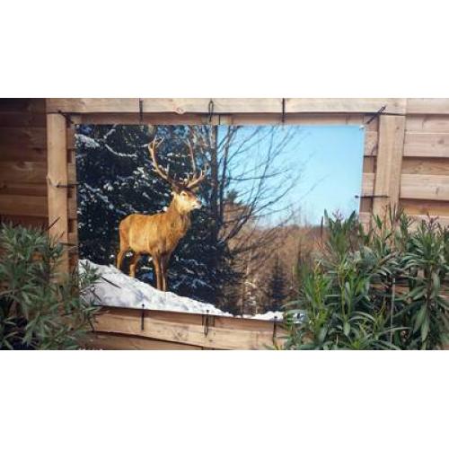 Buitenposter 90x310 cm