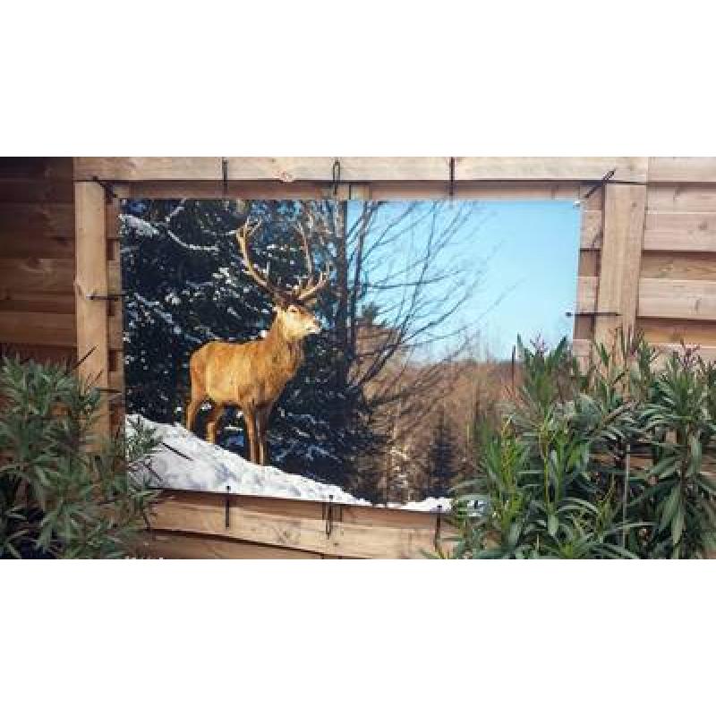 Buitenposter 90x310 cm